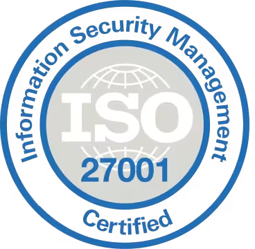 ISO 27001 Certified